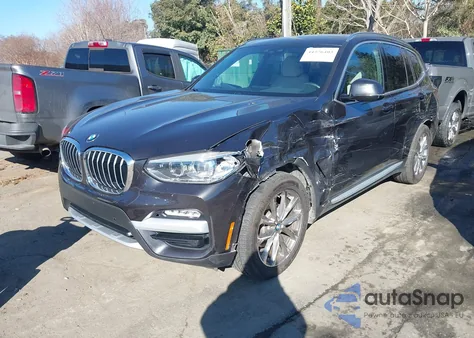 2019 BMW X3 xDrive30I z USA, uszkodzony, nr VIN 5UXTR9C58KLR04404